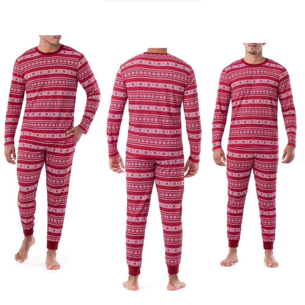 George Men’s Thermal Knit Sleep Set